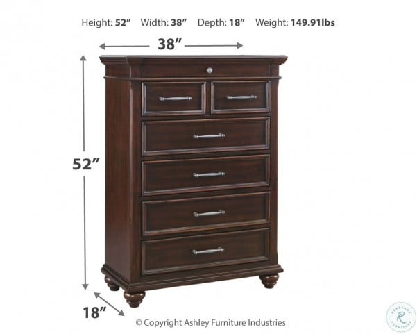 Brynhurst Dark Brown Storage Panel Bedroom Set From Ashley Coleman Furniture