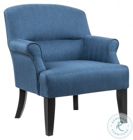 Denim Blue Welt Trim Arm Accent Chair From Pulaski Coleman Furniture