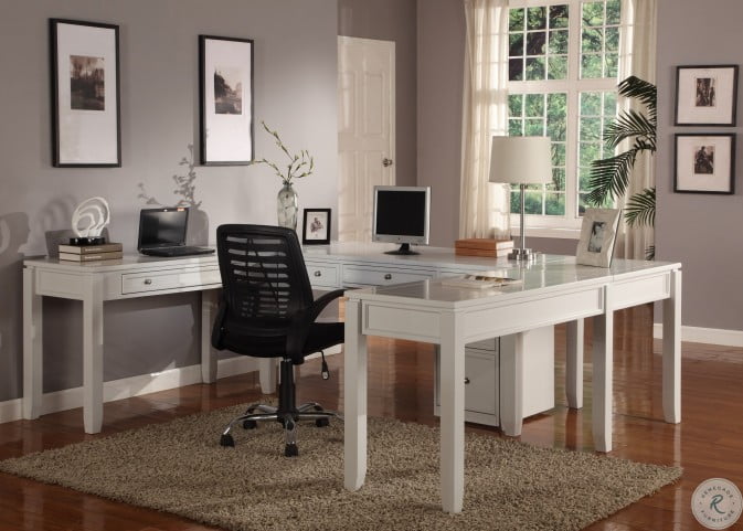 Boca U Shape Home Office Set From Parker House Boc 347d 357d 370 2 Coleman Furniture
