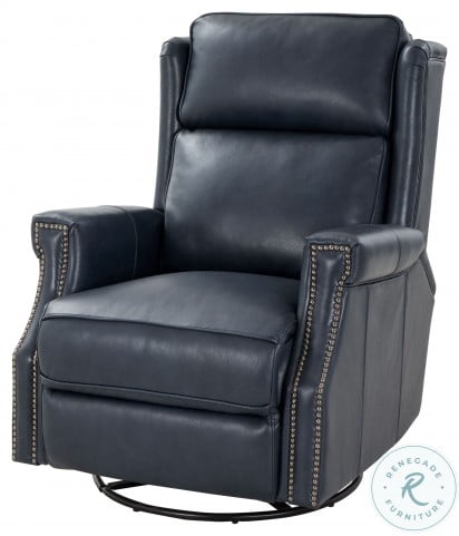 navy swivel glider