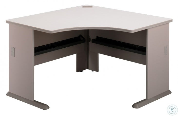 Series A Pewter 48 Inch Corner Desk From Bush Wc14566 Coleman