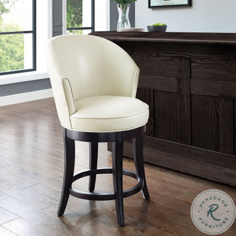 Arden Cream 24" Swivel Counter Stool from Pulaski | Coleman Furniture