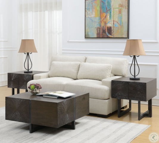 Elliot Cherry Square Coffee Table From Elements Furniture Coleman Furniture