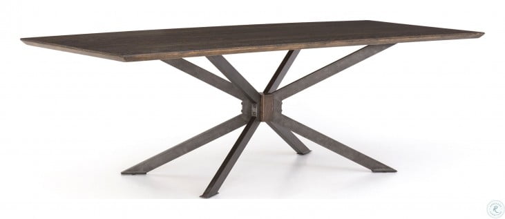 Hughes English Brown Oak 94 Spider Dining Table From Fourhands Coleman Furniture