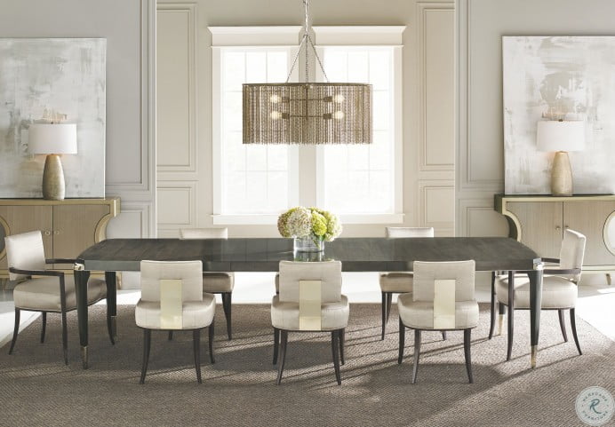 Caracole Classic Charcoal Extendable Dining Table From Caracole Coleman Furniture