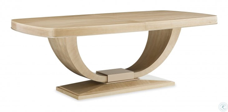 Caracole Classic Art Deco Light Oak Dining Table From Caracole Coleman Furniture