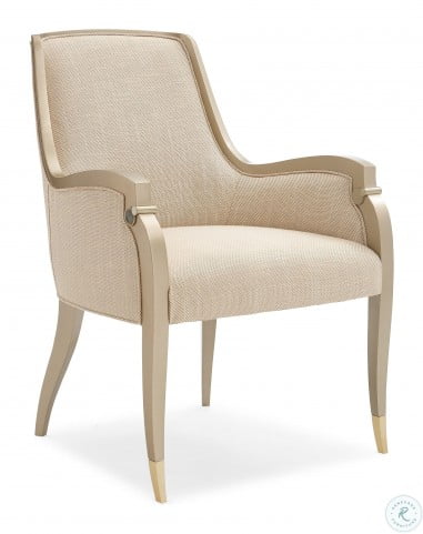 Caracole Classic Gold Frame Upholstered Arm Chair From Caracole Coleman Furniture