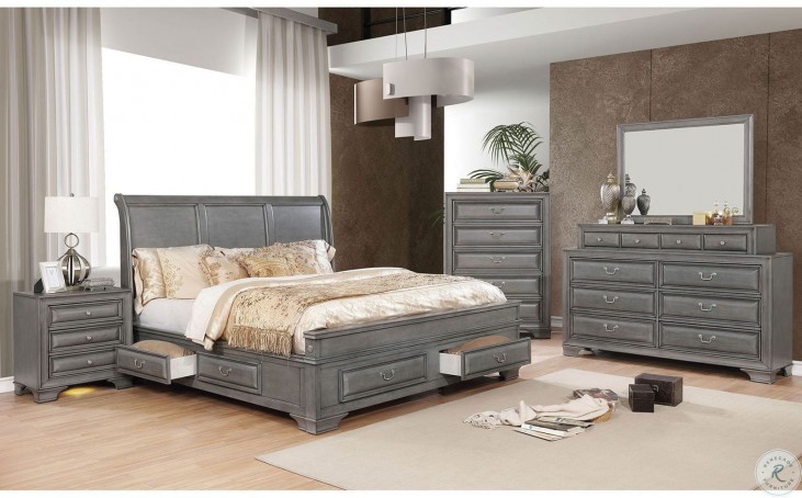 grey bedroom furniture
