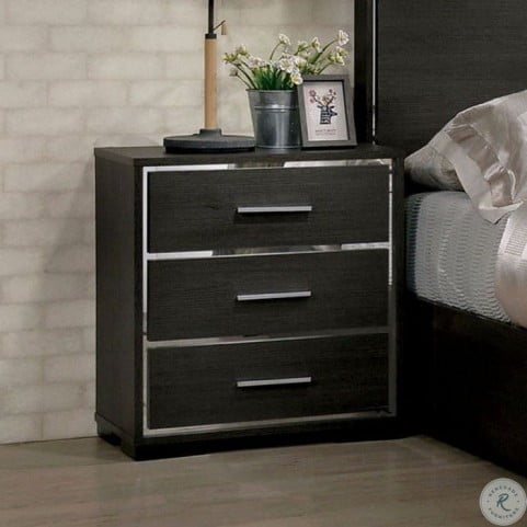 Camryn Warm Gray Nightstand From Furniture Of America Coleman Furniture