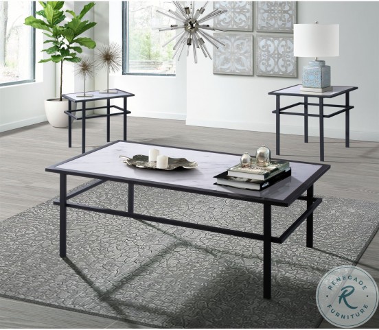 Saint White 3 Piece Occasional Table Set From Picket House ...