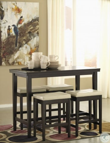 Kimonte Rectangular Dining Room Counter Height Set from ... (371 x 481 Pixel)