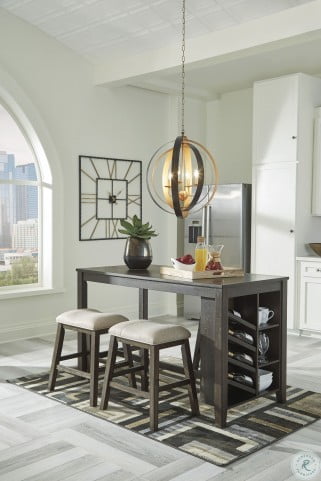 Rokane Light Brown Counter Height Bar Stool Set of 2 from ... (321 x 481 Pixel)