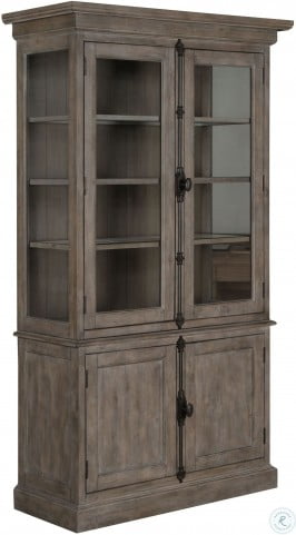 Table hutch dining companion chairs patch mokena drawers expands Tinley Park Dove Tail Grey China from Magnussen Home | Coleman Furniture