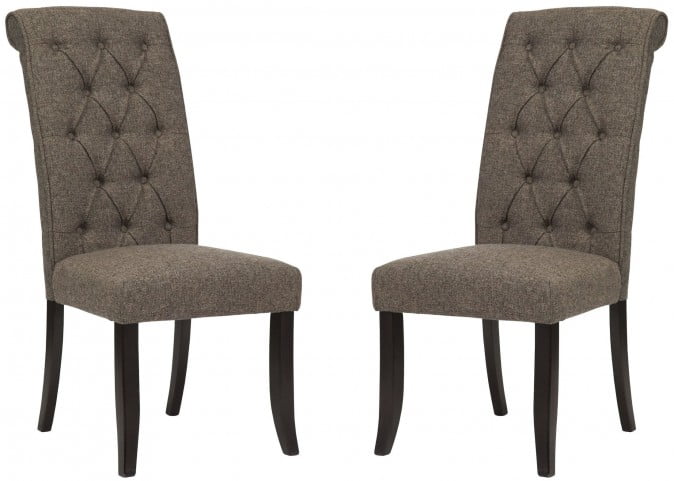 Tripton Graphite Upholstered Side Chair Set Of 2 From Ashley Coleman Furniture
