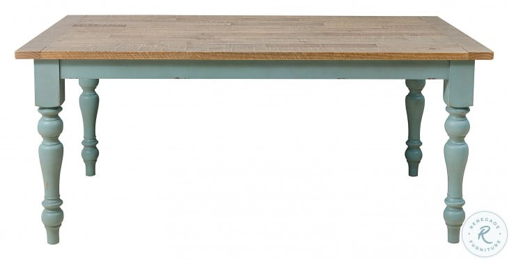 Blue Farmhouse Dining Table from Pulaski | Coleman Furniture