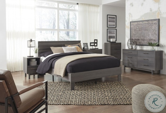 Brymont Dark Gray Platform Bedroom Set from Ashley ...