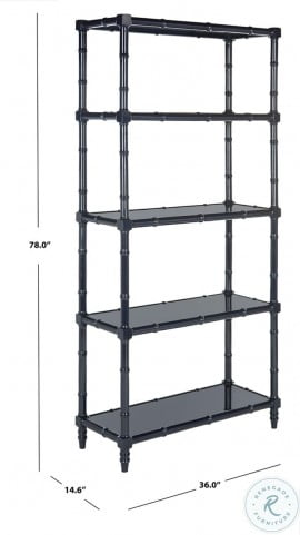 Ebo Navy Blue Modern Coastal 4 Tier Etagere From Safavieh Coleman Furniture