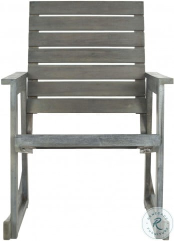 Alexei Ash Gray Outdoor Rocking Chair From Safavieh Coleman Furniture