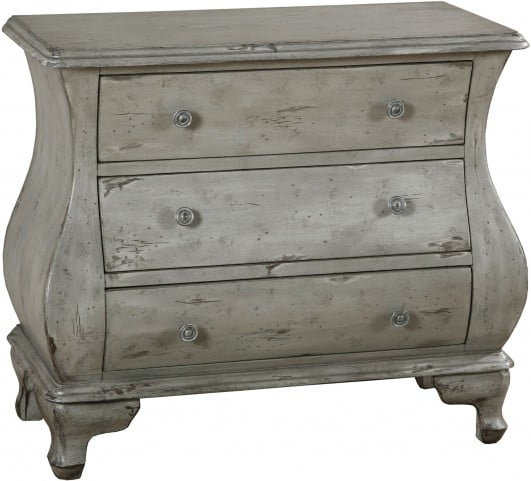 Accentrics Home Soft Grey Distressed 3 Drawer Bombay Chest From Pulaski Coleman Furniture