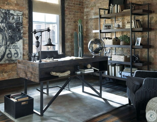 Starmore Brown Home Office Set From Ashley Coleman Furniture