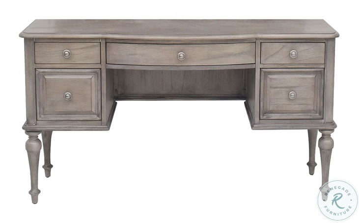 Highland Park Distressed Driftwood Vanity Desk From Steve Silver Coleman Furniture