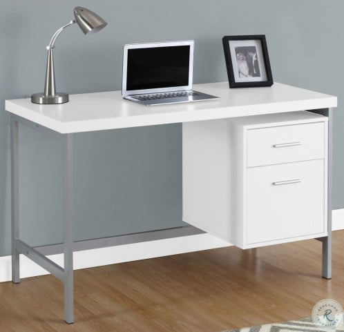 7149 White 48 Computer Desk From Monarch Coleman Furniture