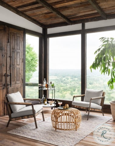 Primitive Dempsey Sage Green Bar Cart From Fourhands Coleman Furniture