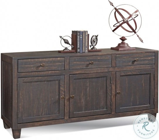 Cooperstown Dark Brown 60 Tv Console From Martin Furniture Coleman Furniture