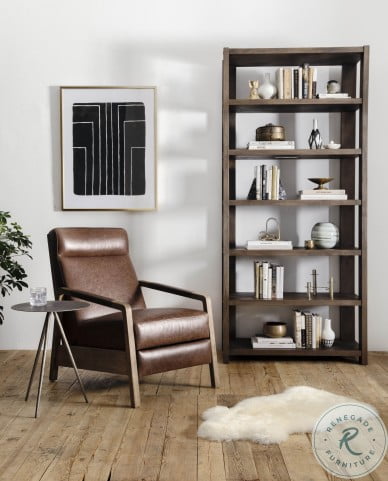 Merritt Ali Dark Brown Bookshelf From Fourhands Coleman Furniture