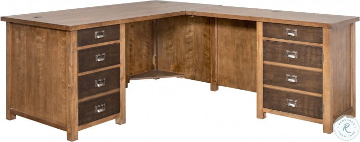 Heritage Hickory Return Desk From Martin Furniture Coleman Furniture