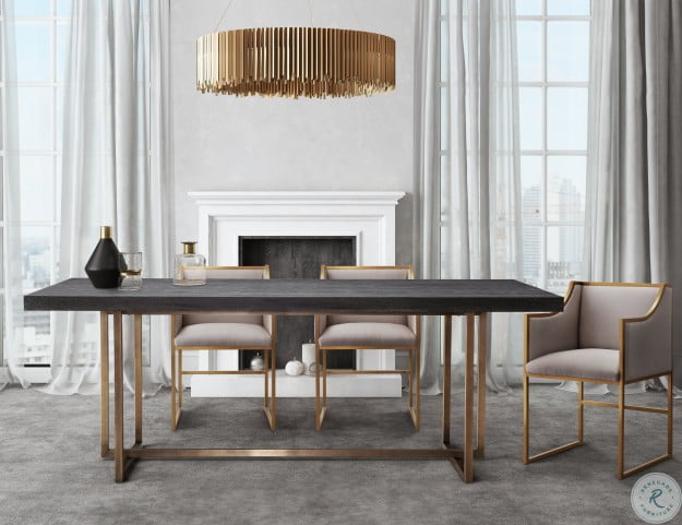 Mason Black Rectangular Dining Room Set From Tov Furniture Coleman Furniture