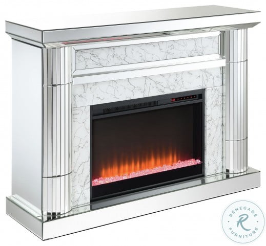 Lorelei Silver Fireplace From Picket House Furnishings | Coleman Furniture