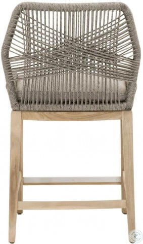 Loom Smoke Gray Outdoor Counter Stool from Orient Express ... (283 x 481 Pixel)