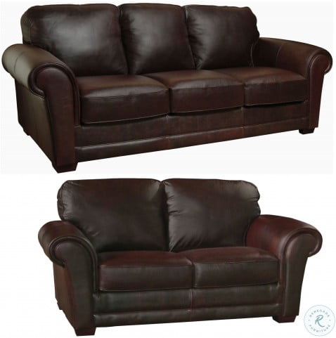Mark Italian Leather Living Room Set From Luke Leather Coleman