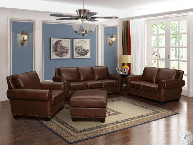 Roselake Brown Arm Chair From Coleman Furniture