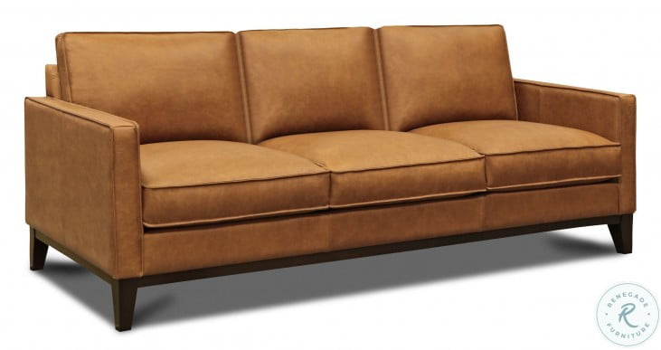 Metropole Dali Chestnut Leather Living Room Set From Gtr Leather Coleman Furniture