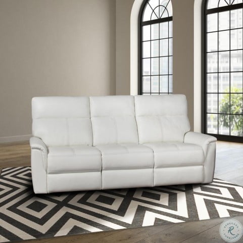 pic White Leather Power Recliner Sectional reed pure white leather power reclining sofa