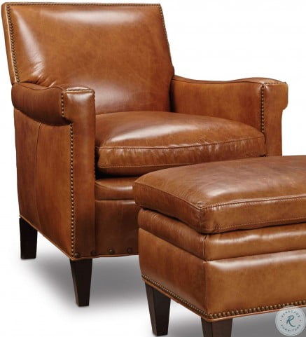 Amazon Com Hooker Furniture Quest Leather Club Chair In Dark Wood