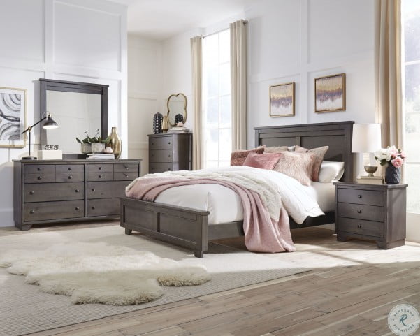 storm grey dresser