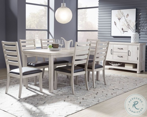 Penfield Off White Rectangular Leg Dining Room Set From Samuel Lawrence Coleman Furniture