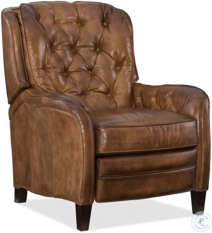 Nolte Light Brown Recliner From Hooker Coleman Furniture