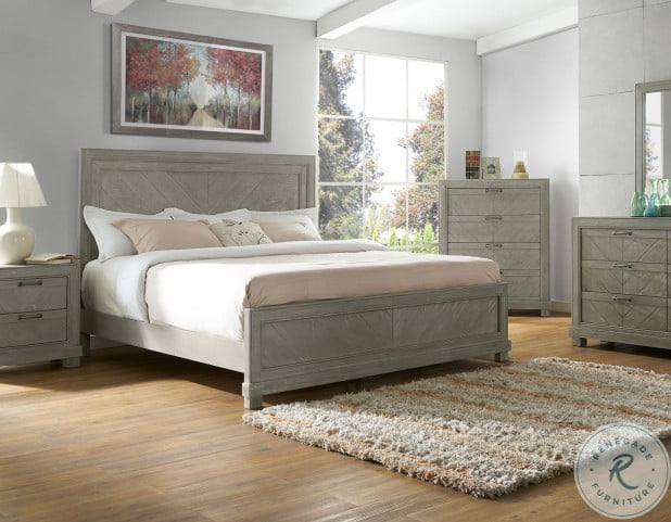 Montana Weathered Gray Panel Bedroom Set From Steve Silver Coleman Furniture