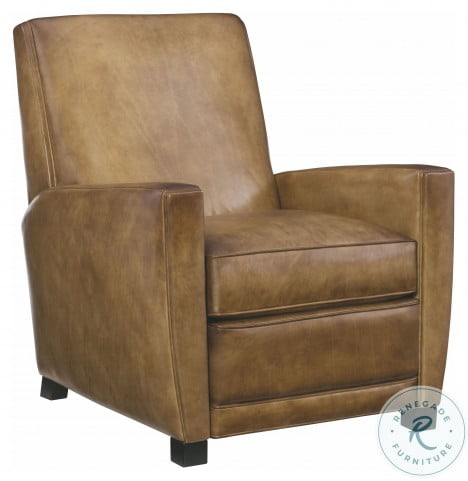 Bastille Camel Leather Recliner From Bernhardt Furniture Coleman Furniture