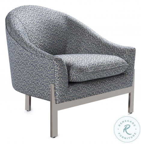 Stark Flax Fabric Modern Lounge Chair From Worlds Away Coleman Furniture