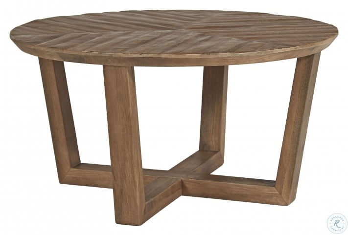 Kinnshee Brown Coffee Table From Ashley Coleman Furniture