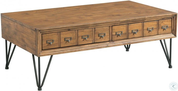 light walnut coffee table