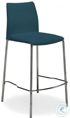 Romi Teal Bar Stool Set of 2 from Casabianca Home ...