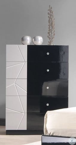 Turin Light Grey And Black Lacquer Platform Bedroom Set From J M 17854 Q Coleman Furniture
