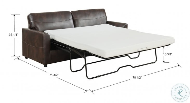 Lincoln Coyote Sunset Coffee 79 Queen Sofa Sleeper From Wallace Bay Coleman Furniture