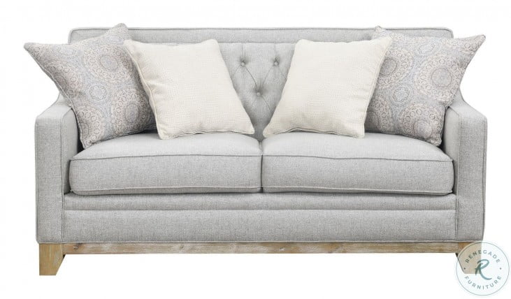 Herman Wickham Gray Loveseat From Wallace Bay Coleman Furniture